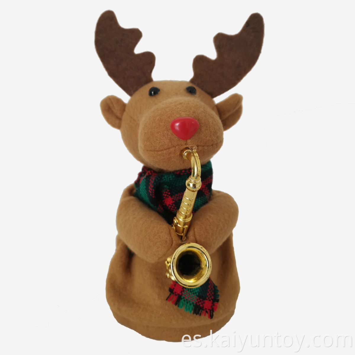 singing dancing reindeer toy